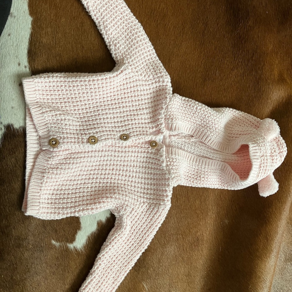 Pink Knit Women's Sweater